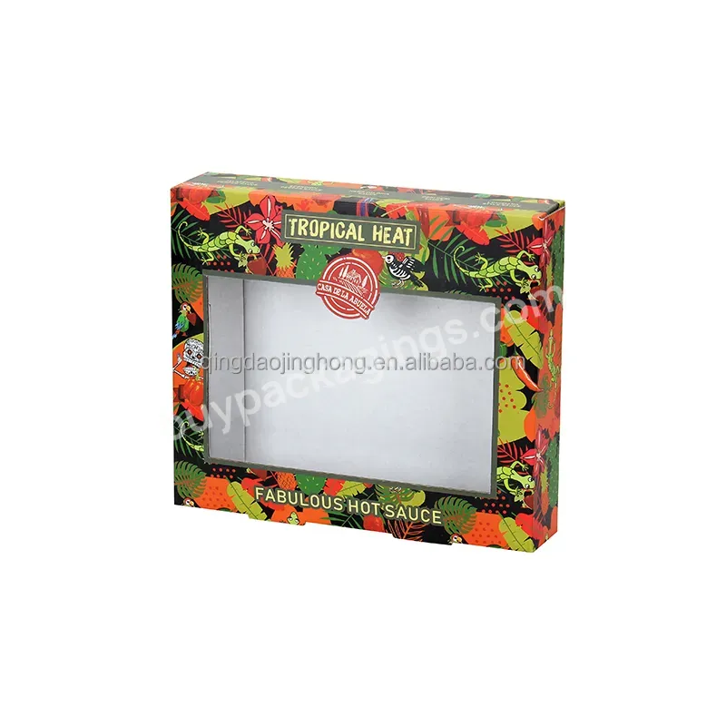 Custom Logo Luxury High Quality Corrugated Gift Box For Toys With Pvc Transparent Windows