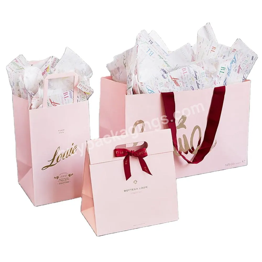 Custom Logo Luxury High Quality Paperbag Jewelry Paper Packaging Gift Retail Shopping Bag And Box