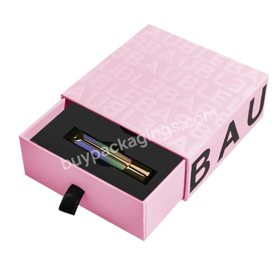 Custom Logo Luxury Lip Tint Stick Gift Packaging Box For Lip Tint