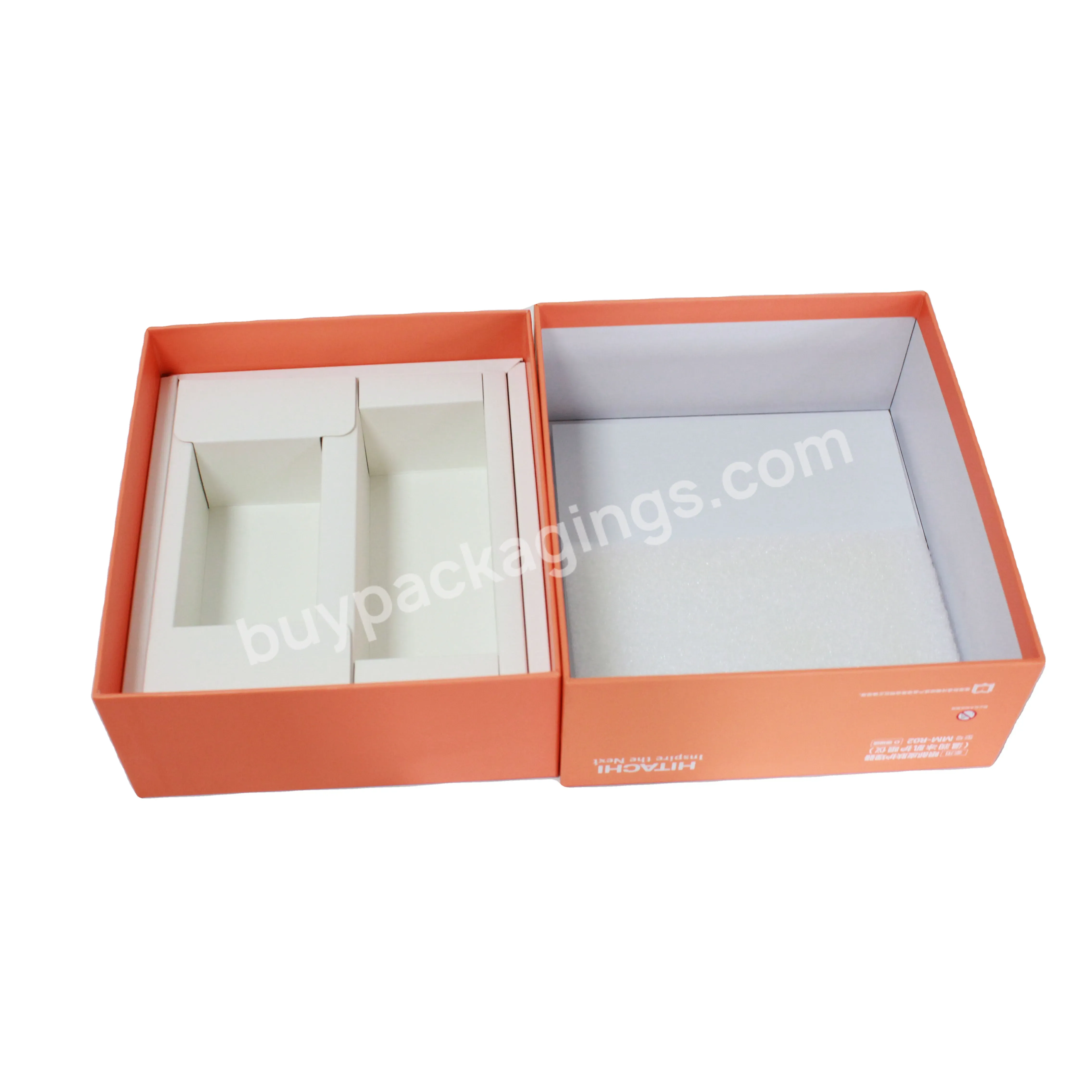 Custom Logo Luxury Paperboadr Paper Gift Packing Eva Insert Rigid Packaging Boxes For Cosmetic