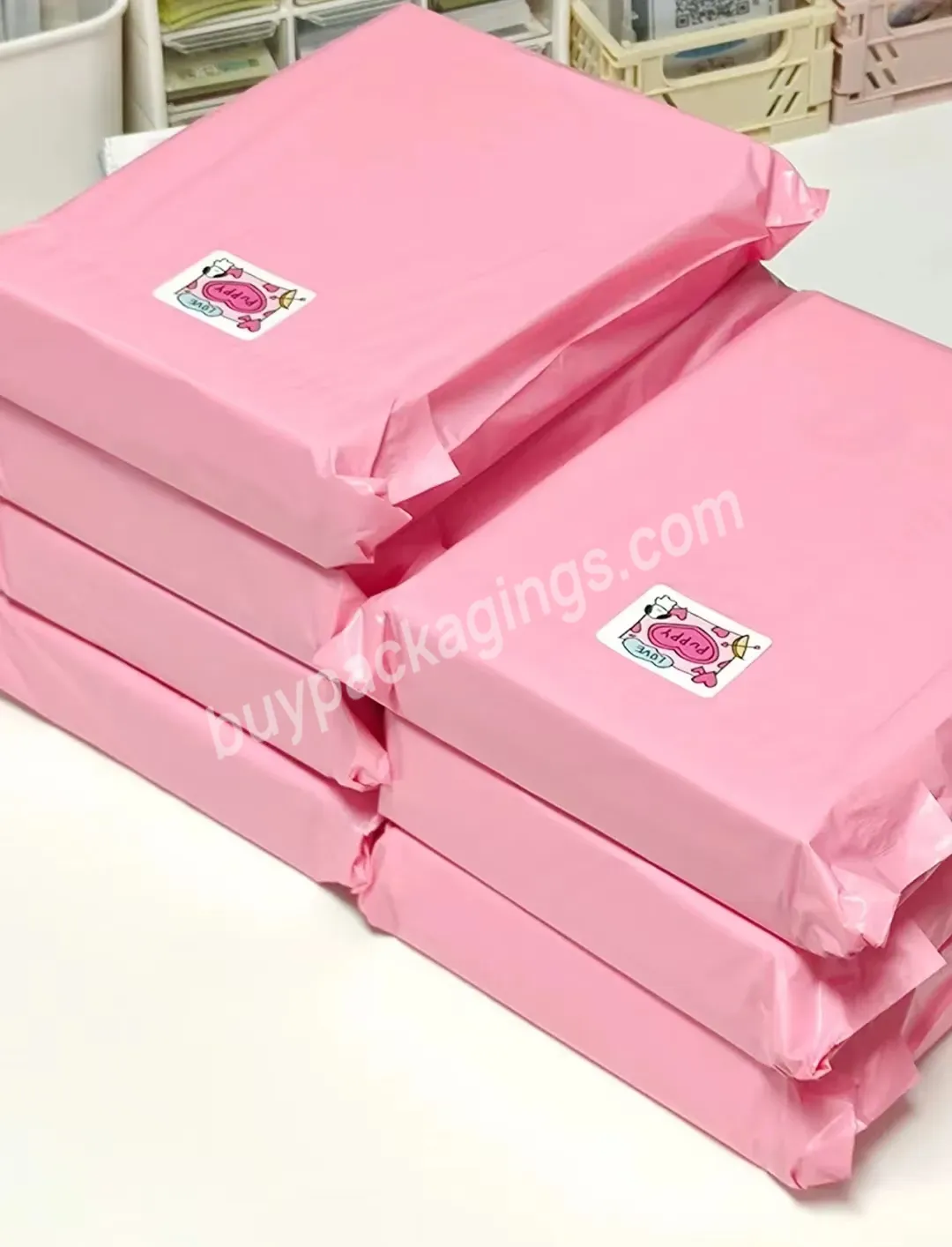 Custom Logo Mailer Courier Waterproof Shipping Poly Bags For Clothes Express Packaging Bag