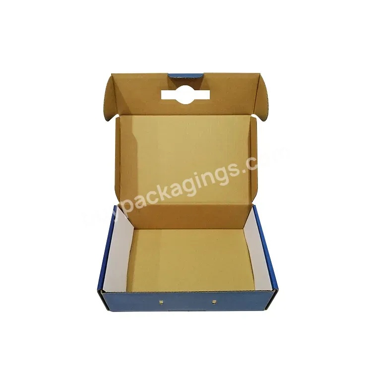 Custom Logo Mailer Plate Packaging Shipping Box Cardboard
