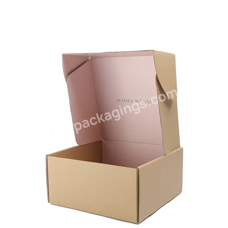 Custom Logo Mailer Small Large Shipping Box