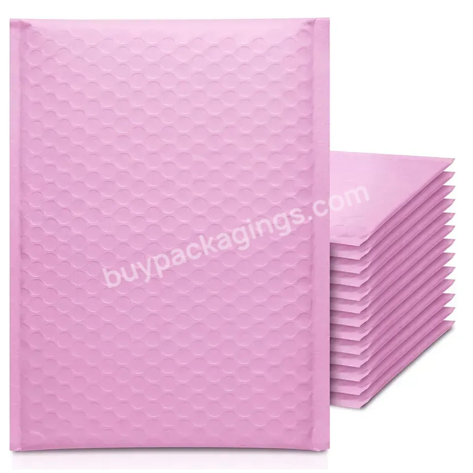 Custom Logo Mailing Bags Nice Printing Shock Proof Envelopes Padded Bubble Poly Bubble Mailers