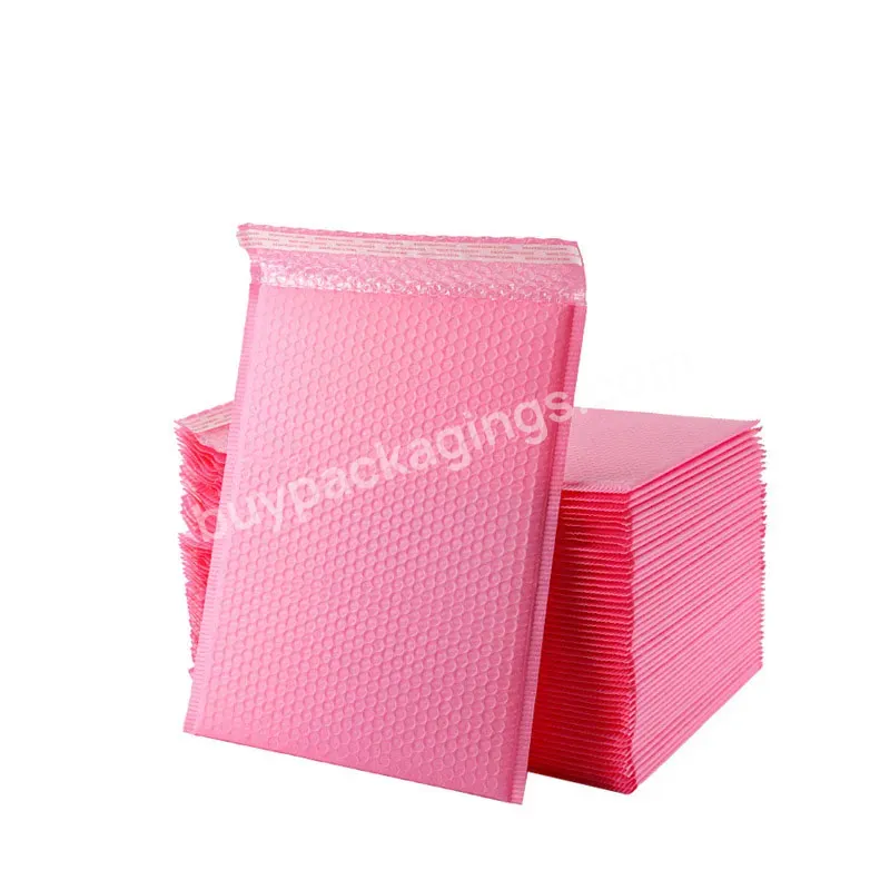 Custom Logo Mailing Bags Nice Printing Shock Proof Envelopes Padded Bubble Poly Bubble Mailers