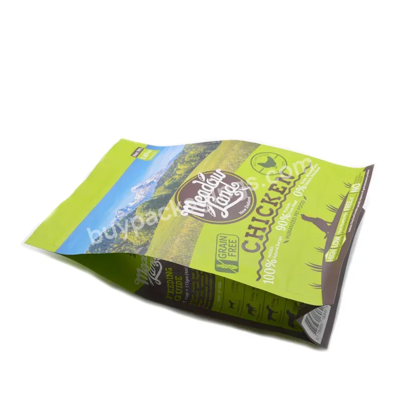 Custom Logo Mylar Bag Zip Flat Bottom Pet Food Heat Seal Pouch Product Packaging Custom Plastic Bags - Buy High Quality And Best Selling Zipper Cosmetic Bag,Animal Supplements Packaging Pouch,Matte Standup Smell Proof Aluminum Foil Zipper Bags Protei