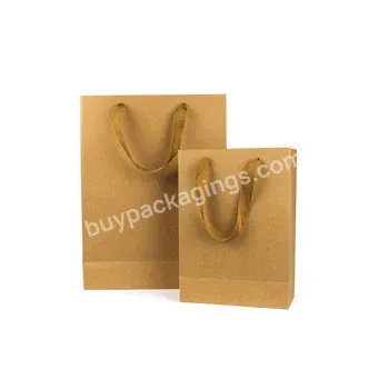 Custom Logo New Design Style Cheap Bags Shopping Bag Brown Paper Bags