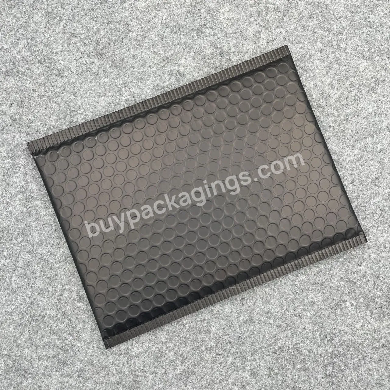 Custom Logo Packaging Bags For Clothes Compostable Courier Bag Black Bubble Mailer