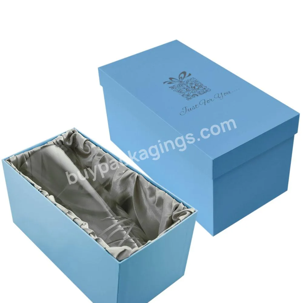 Custom Logo Paper Cardboard Living Vase Packaging Box