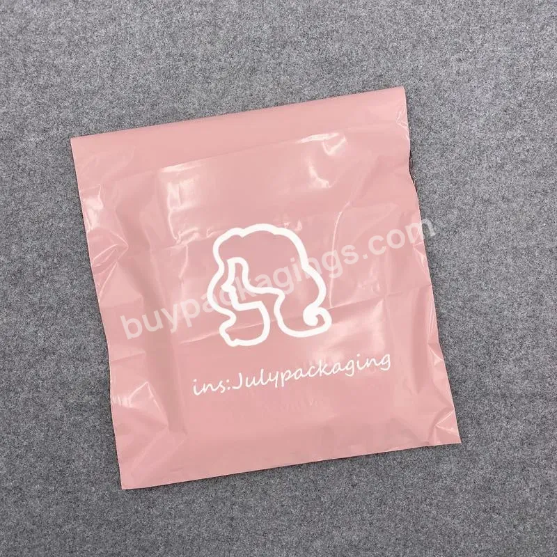 Custom Logo Pink Post Parcel Postage Shipping Mailing Clothing Bags D2w Epi Pla Cornstarch Biodegradable 100% Compostable Mailer