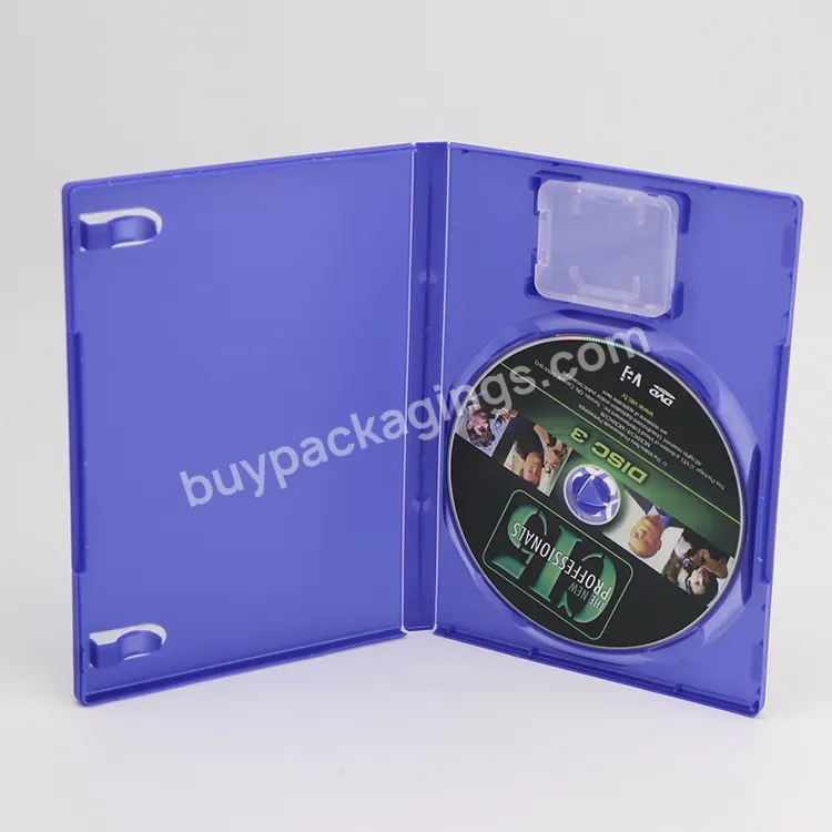 Custom Logo Plastic Game Packing Box Game Case Sd Tf Cf Card Case Game Accessories For Playstation 2 Ps4 Ps5