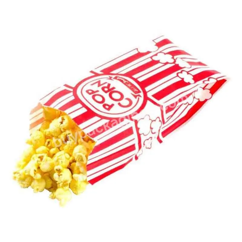 Custom Logo Popcorn Packaging Bags Made Of Paper