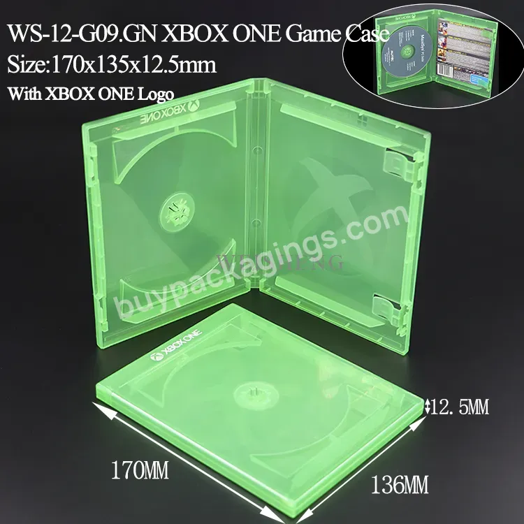 Custom Logo Pp Plastic Game Storage Box For Green Gta 5 Ps4 Ps3 Ps5 Xbox Accessories Packing Xbox One Games Boy Xbox 360 Series