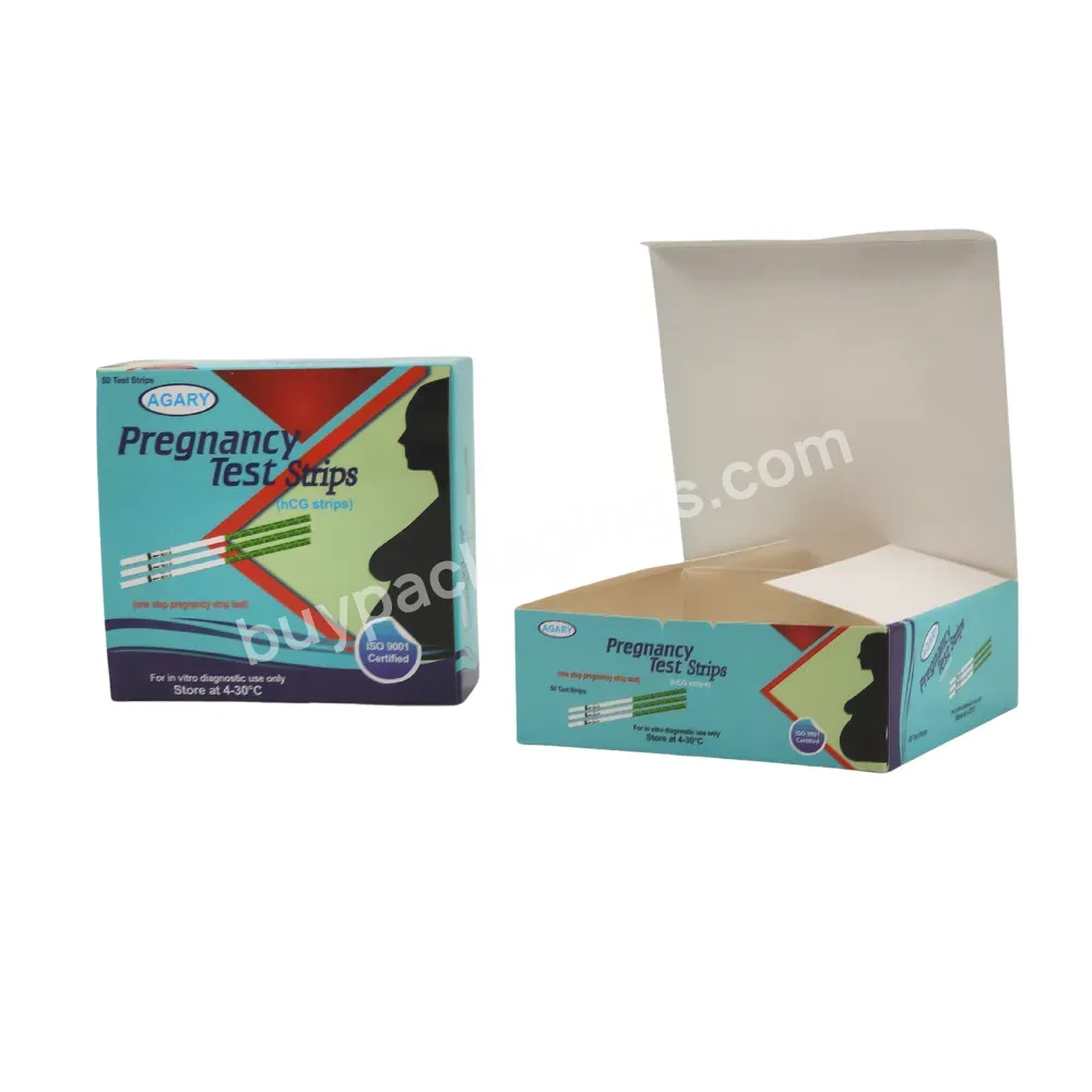 Custom Logo Pregnancy Test Rod Packaging Box Custom Size Paper Product Box With Your Logo - Buy Custom Packaging Box,Paper Packaging Box For Pregnancy Test Rod,Product Paper Packaging Box.