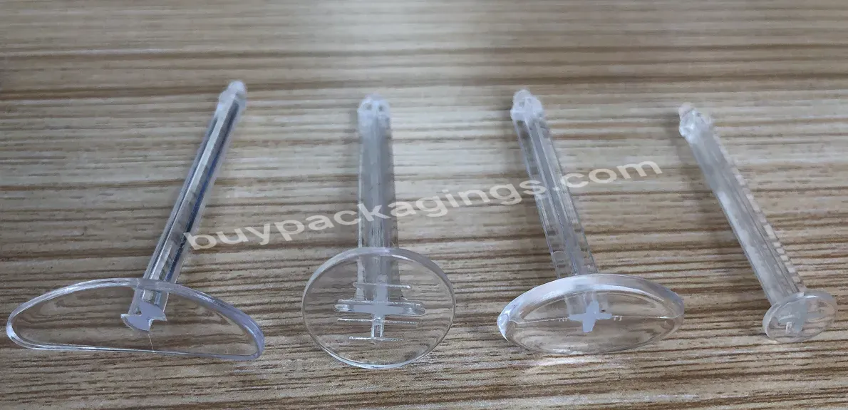 Custom Logo Print Empty Thick Liquids Extract Oils Packaging Heat Resistant Luer Lock Borosilicate Glass Syinge 1ml