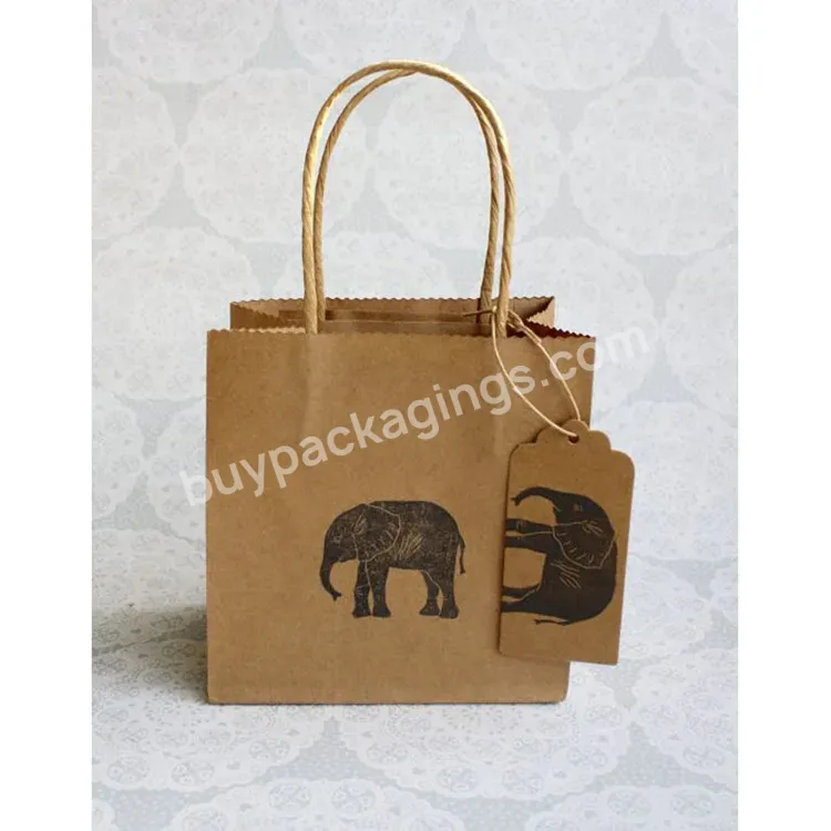 Custom Logo Print Personalised Restaurant Food To Go Takeaway Different Types Of Carry Out White Kraft Paper Bags