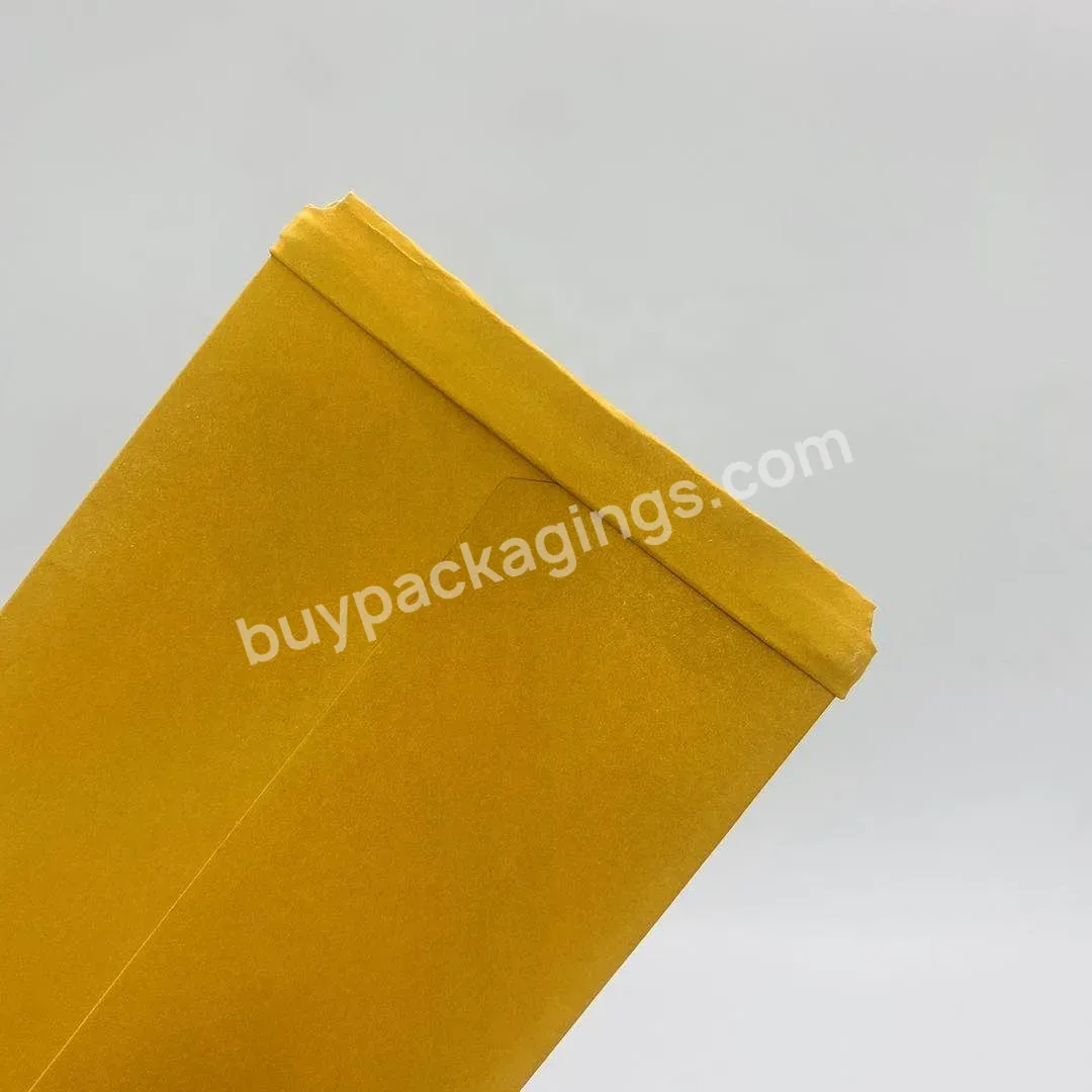 Custom Logo Print Small Size Reusable Sample Package Kraft Paper Wallet Seed Envelopes Packaging With Iron Wire