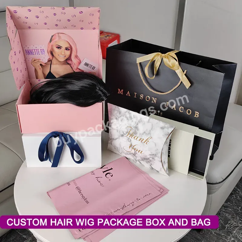 Custom Logo Print Wallet Belt Jewelry Shipping Boxes Magnetic Closure Luxury Gift Paper For Wigs Hair Extension Beauty Packaging - Buy Wig Boxes Custom Logo Packaging,Pr Paper Box,Hair Packaging Boxes.