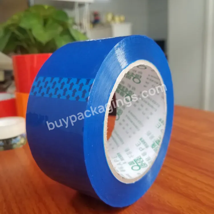 Custom Logo Printed Bopp Flagging Plastic Jumbo Roll Tape For Box Packing