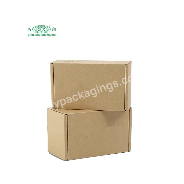 Custom Logo Printed Carton Cardboard Shipping Box Corrugated Packaging Paper Box Carton Packaging Box