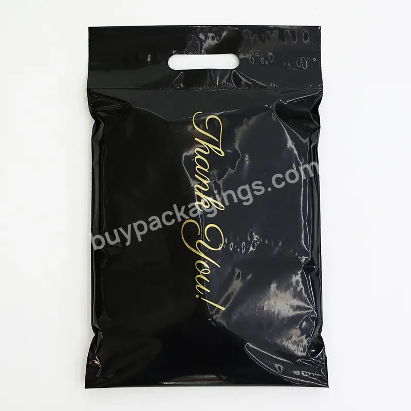 Custom Logo Printed Courier Shipping Postage Parcel Mailing Bags Poly Mailers Bag With Handle