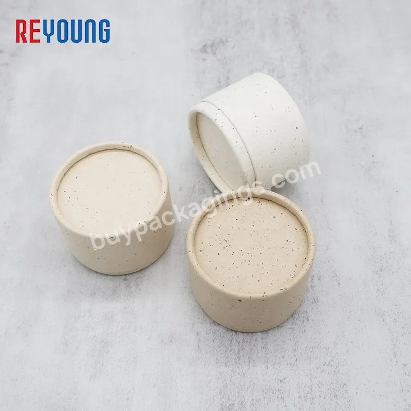 Custom Logo Printed Eco Friendly Recyclable Gift Round Packaging Cylinder Box Kraft Paper Tube