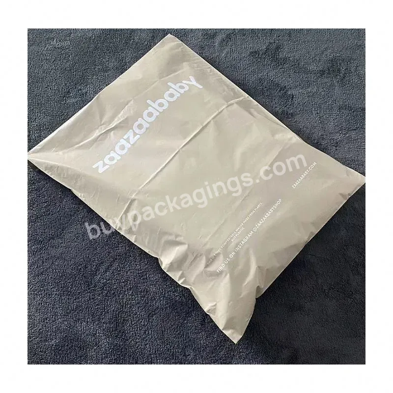 Custom Logo Printed Eco Home Compostable Polymailer Plastic Mailer Clothes Mail Shipping Packaging Mailing Bag For Clothing