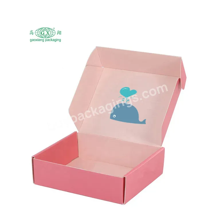 Custom Logo Printed Ecommerce Mailing Shipping Cosmetic Makeup Luxury Gift Packaging Corrugated Box