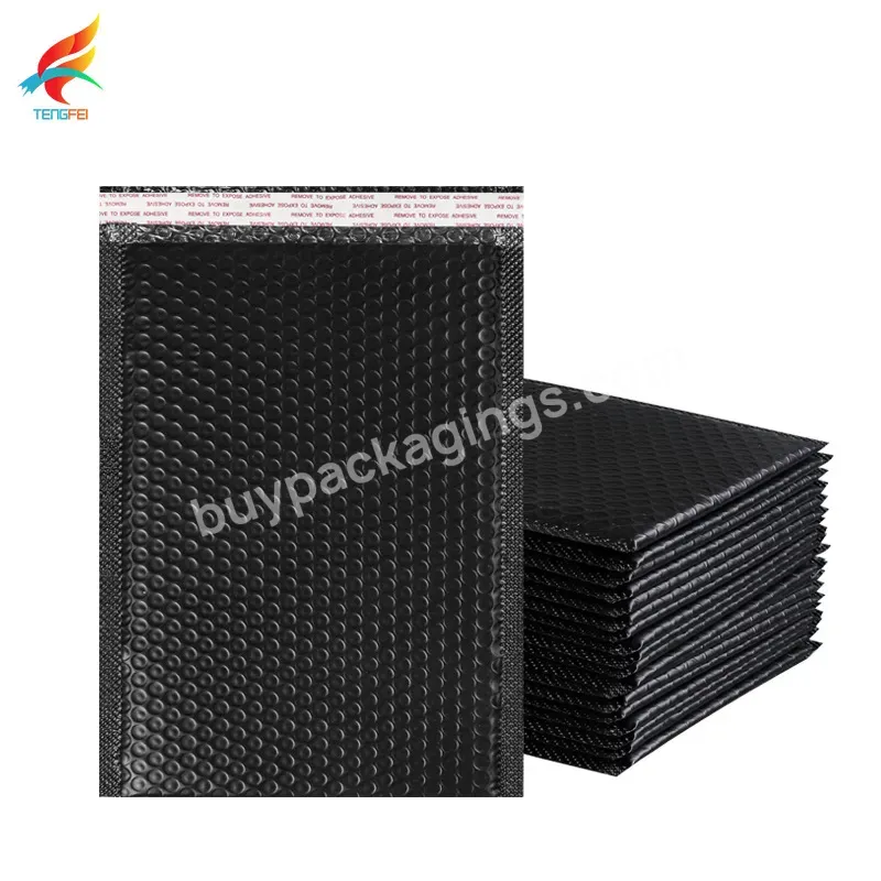 Custom Logo Printed Express Recycled Black Courier Bags Clothes Shipping Package Envelope Poly Mailer Mailing Polymailer Bag