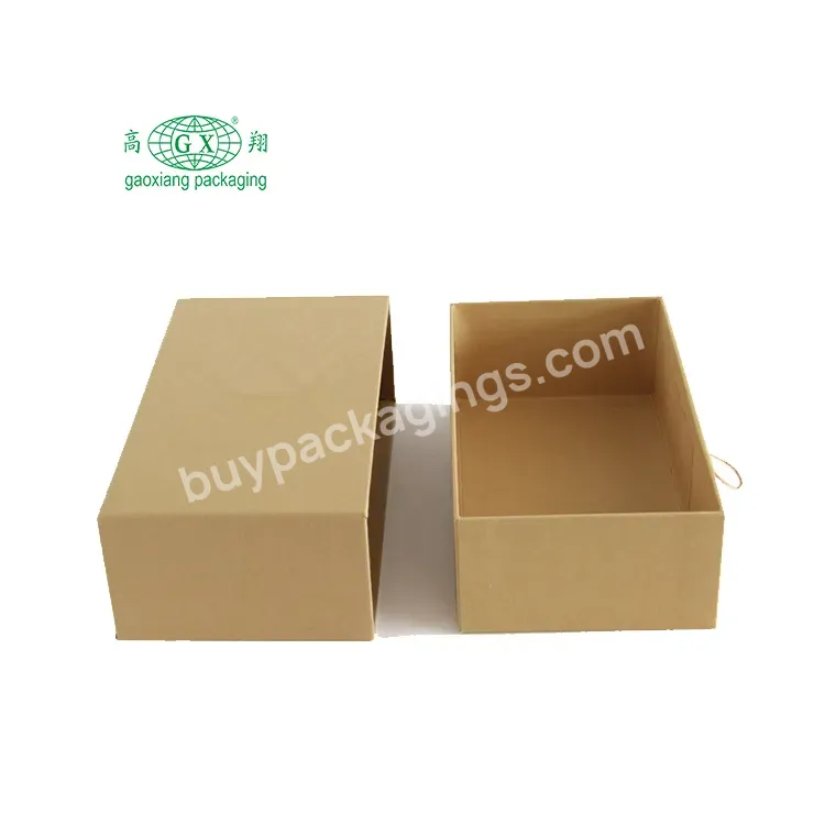 Custom Logo Printed Kraft Paper Jewelry Packaging Box Sliding Drawer Gift Packaging Box