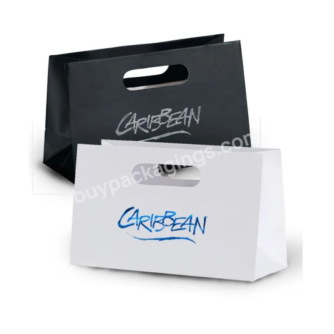 Custom Logo Printed Luxury Shopping Paper Bag Brown Kraft Paper Bag For Gift