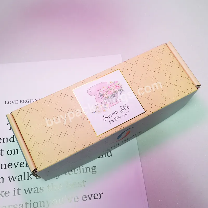 Custom Logo Printed Packaging Underwear Skincare Beauty Clothing Packing Box Charm Corrugated Paper Box