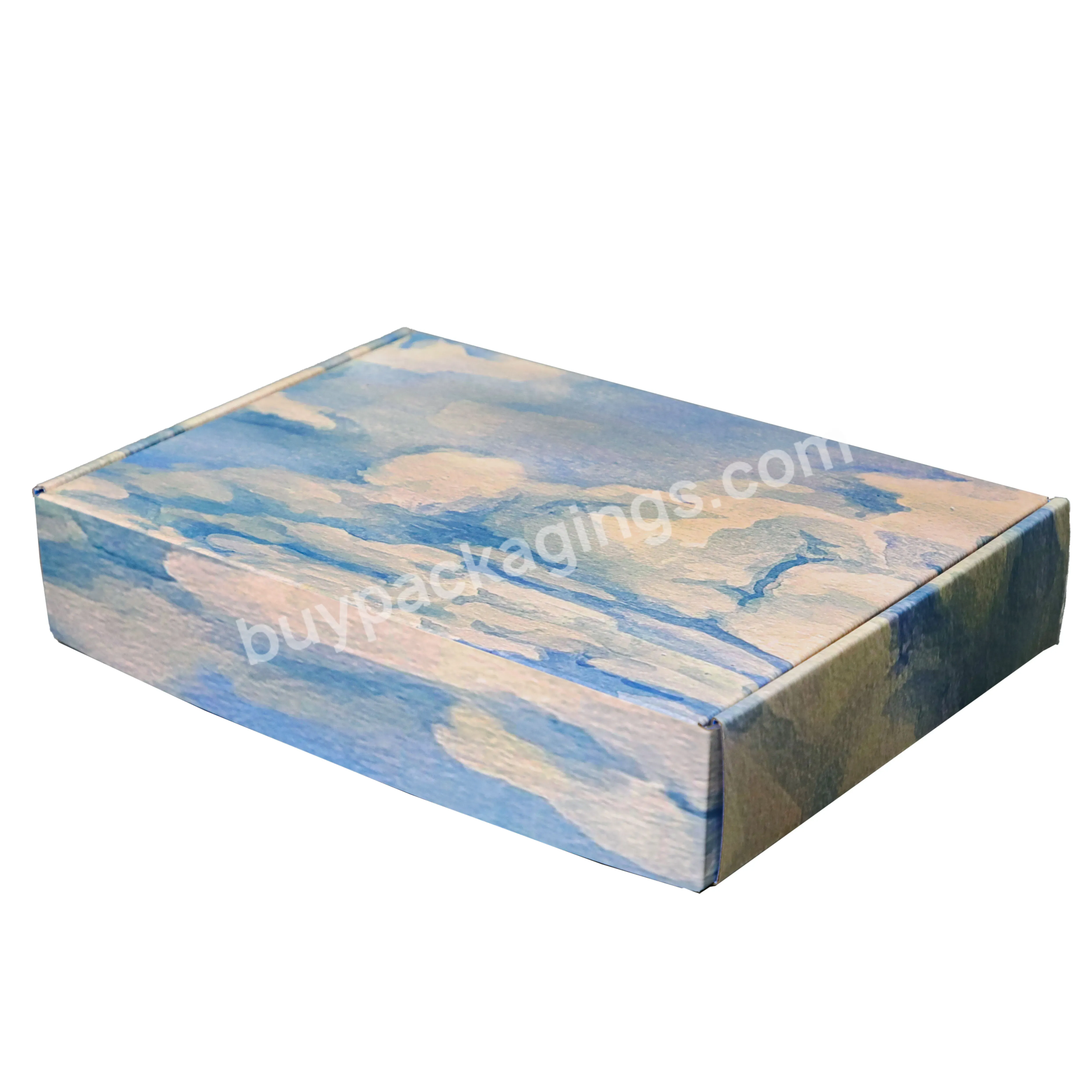 Custom Logo Printed Paper Rigid Cardboard Clothing Packaging Boxes