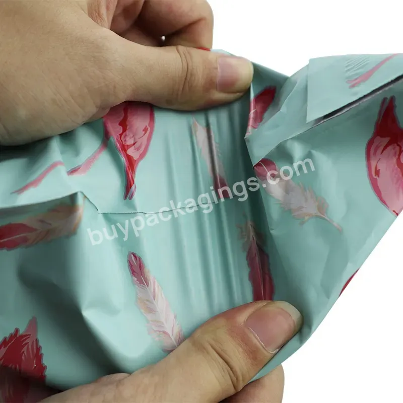 Custom Logo Printed Poly Plastic Mailers Envelope Packaging Postage Delivery Custom Shipping Bags For Clothes