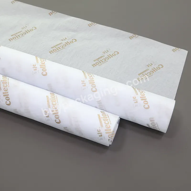 Custom Logo Printed Proof Baking Parchment Grease Paper For Wrapping Food