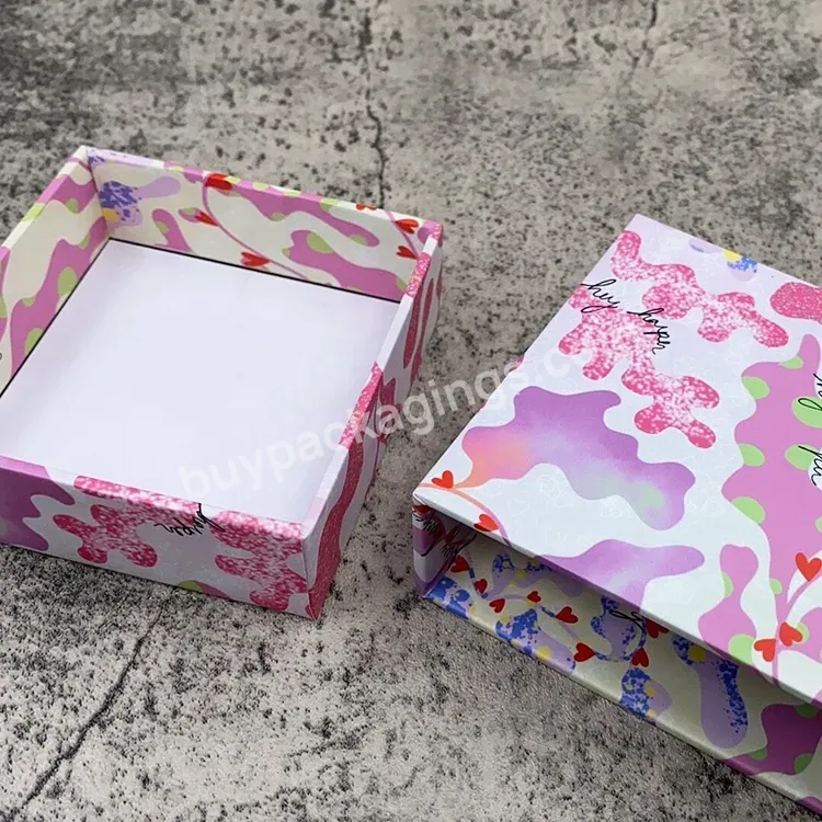 Custom Logo Printed Retail Packaging Paper Drawer Box For Stainless Steel Jewelry Body Jewelry
