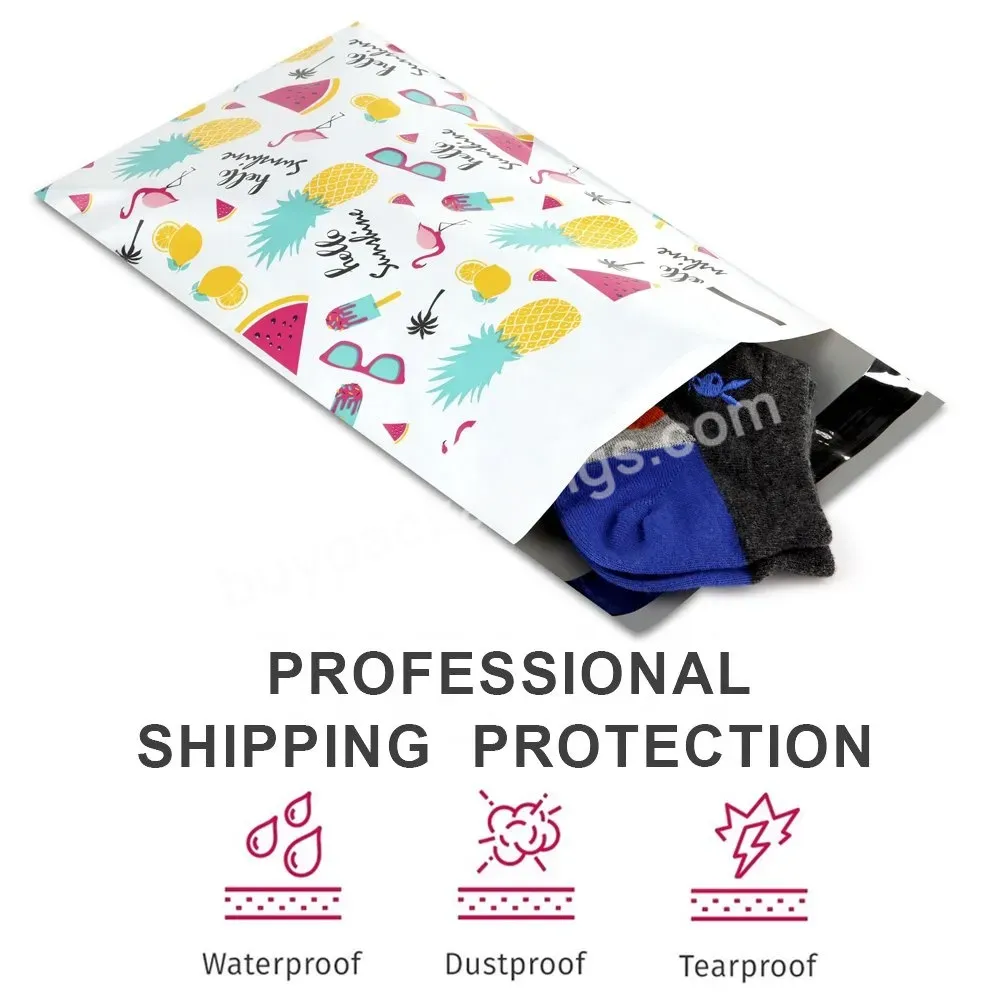 Custom Logo Printed Shipping Envelops Waterproof Mailing Bags 14.5x19 Poly Mailers Ldpe Courier Bag Eco Postage Bags