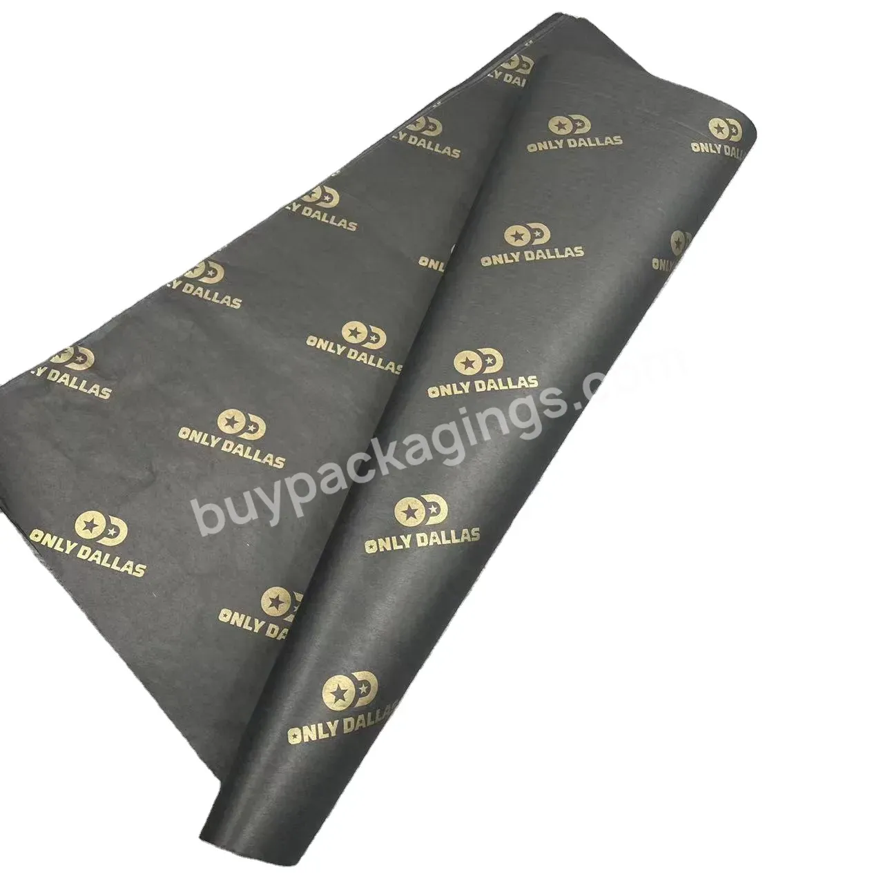 Custom Logo Printed Wrapping Tissue Paper Gift Packaging Thin Paper Food Wrapping Paper