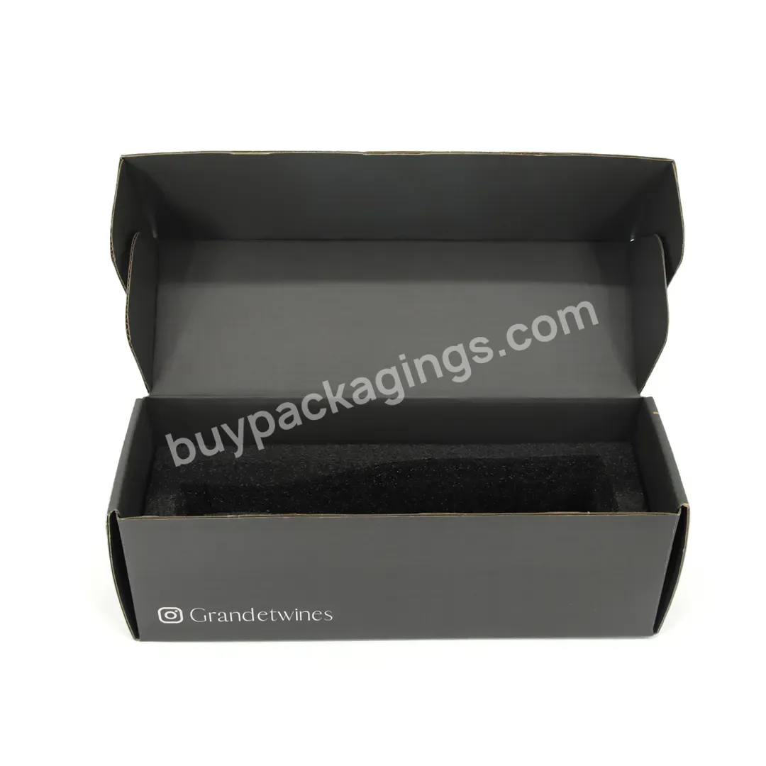 Custom Logo Printing Cardboard For Hair Wig Packaging Box Printed Light Blue Folding Paper Gift Box For Clothes