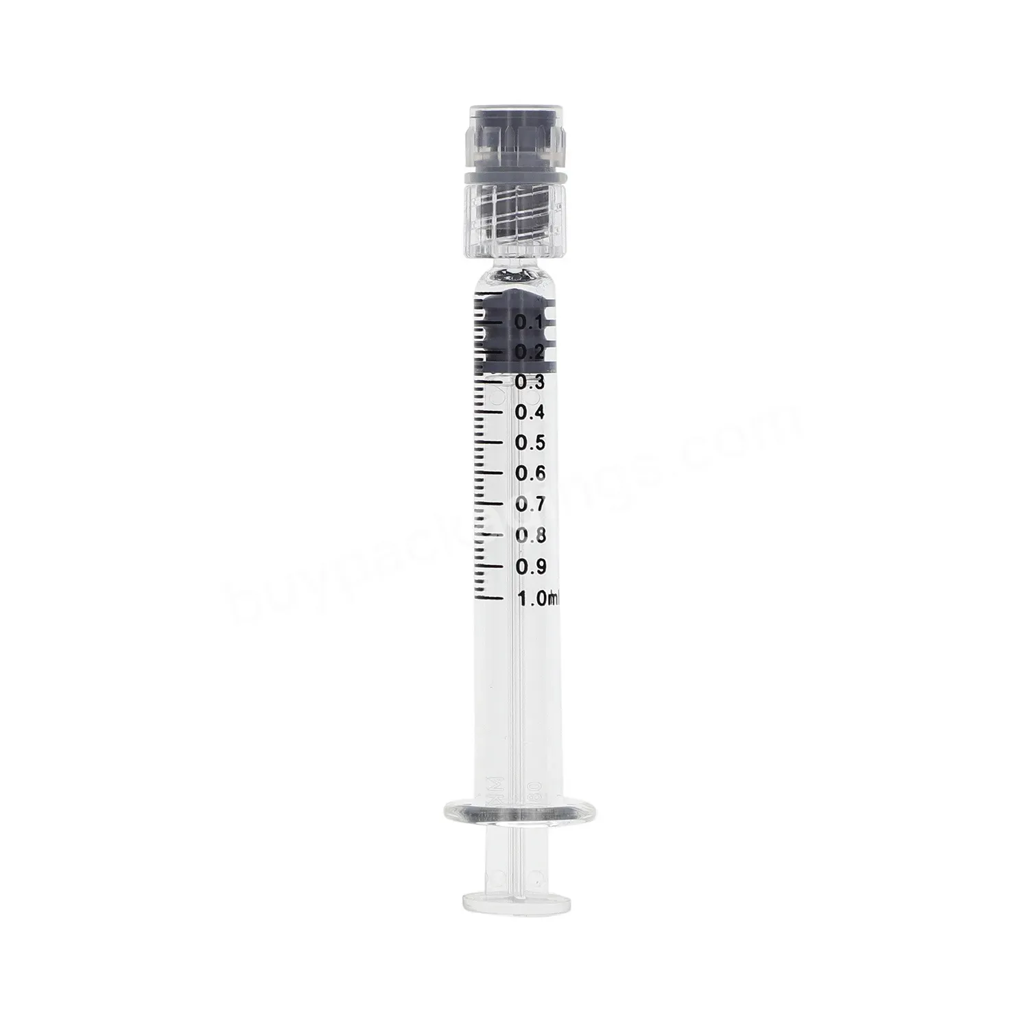 Custom Logo Printing Disposable Luer Lock Glass Syringe 1ml 1.5ml 2ml 2.25ml 3ml 5ml 10ml