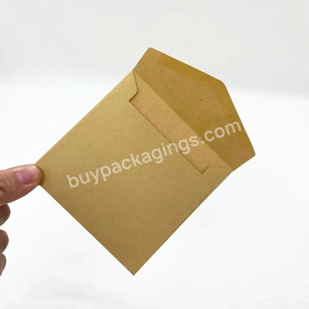 Custom Logo Printing Expanded Mini Kraft Paper Photo Packaging Bag Coin Envelope With Water Based Glue Sealing - Buy Packaging Envelope,Photo Packaging Envelope,Shatter Envelope.