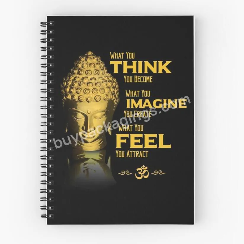 Custom Logo Printing Hardcover Notebook Diary Spiritual Journal