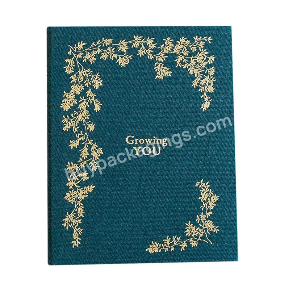 Custom Logo Printing Hardcover Pregnancy Journals Book