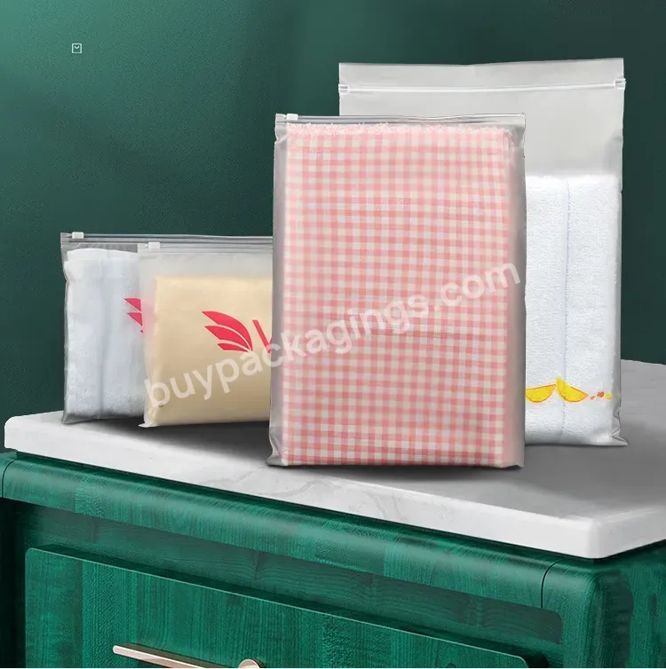 Custom Logo Printing Matte Frosted Zip Seal Ziplock Shipping Bags Packaging For Small Business