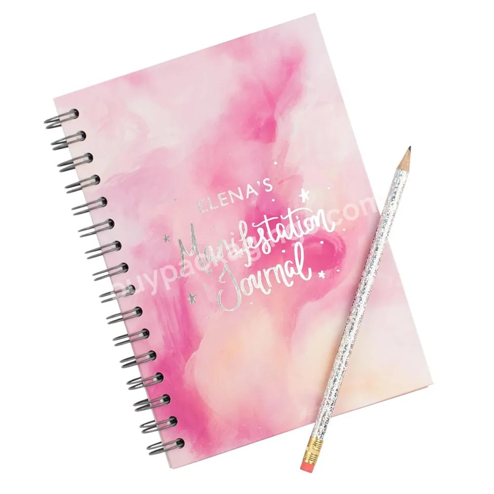 Custom Logo Printing Planner Manifest Journal Notebook