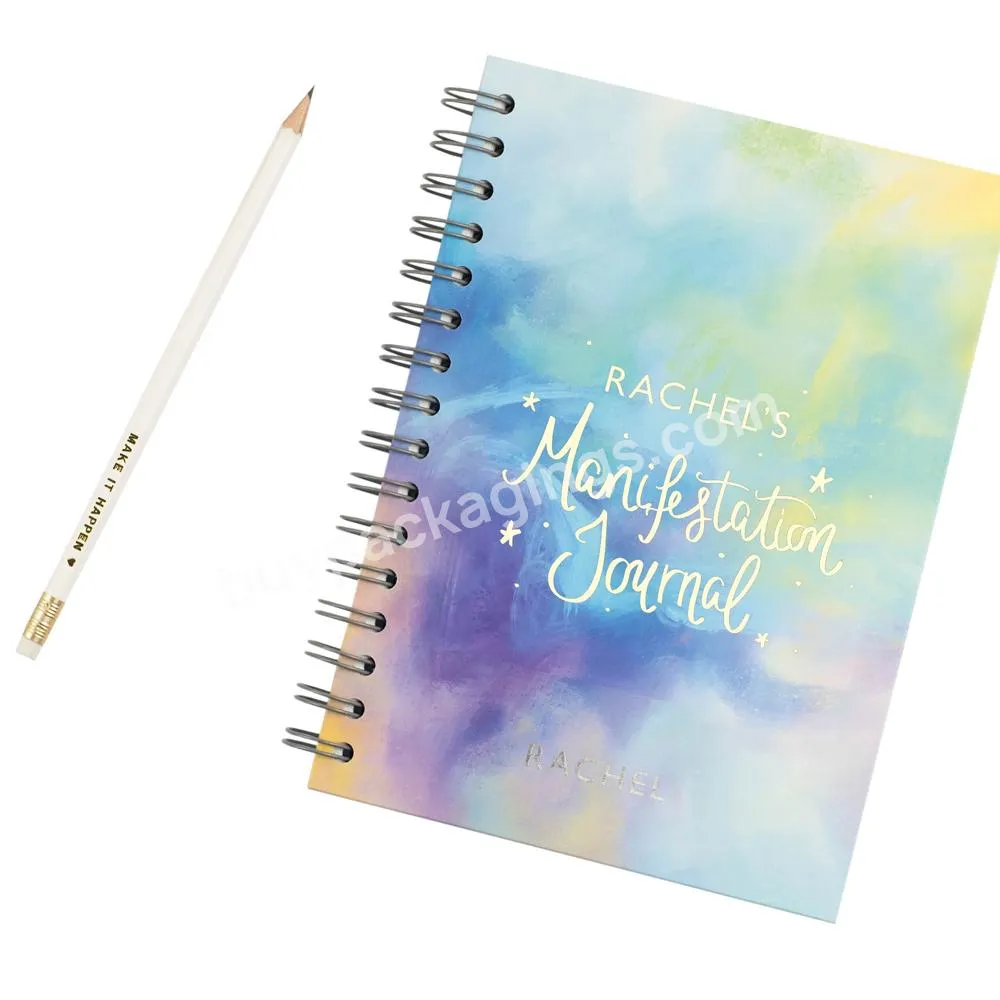 Custom Logo Printing Planner Manifest Journal Notebook