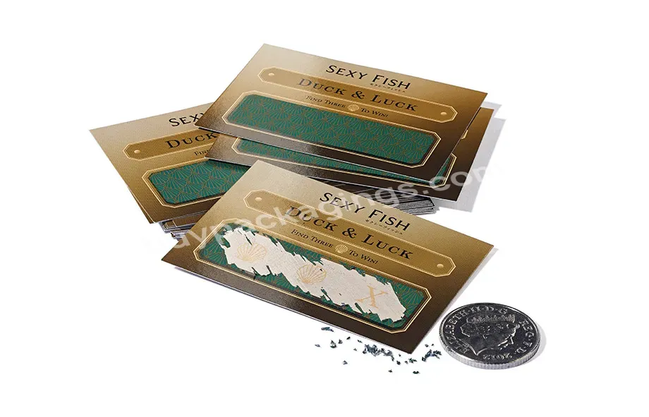 Custom Logo Printing Scratch Off Card 50k Free Shipping China Factory - Buy Scratch And Win Cards,Scratch Gift Card,Wholesale Scratch Off Lottery Card.