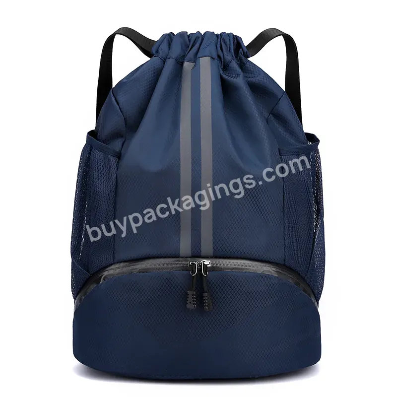 Custom Logo Promotional Printing Sport Drawstring Bag Gym Backpack Bag Drawstring Gym Cinch Bags