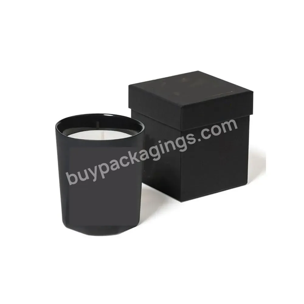 Custom Logo Scented Candle Tealight Candle Packaging Boxes Candle Packaging Box For Business