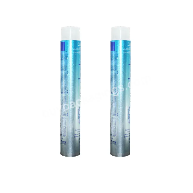 Custom Logo Semi-permanent Colour Hair Dye Gel Change Empty Hair Color Aluminum Tube Packaging Hair Salon Tube